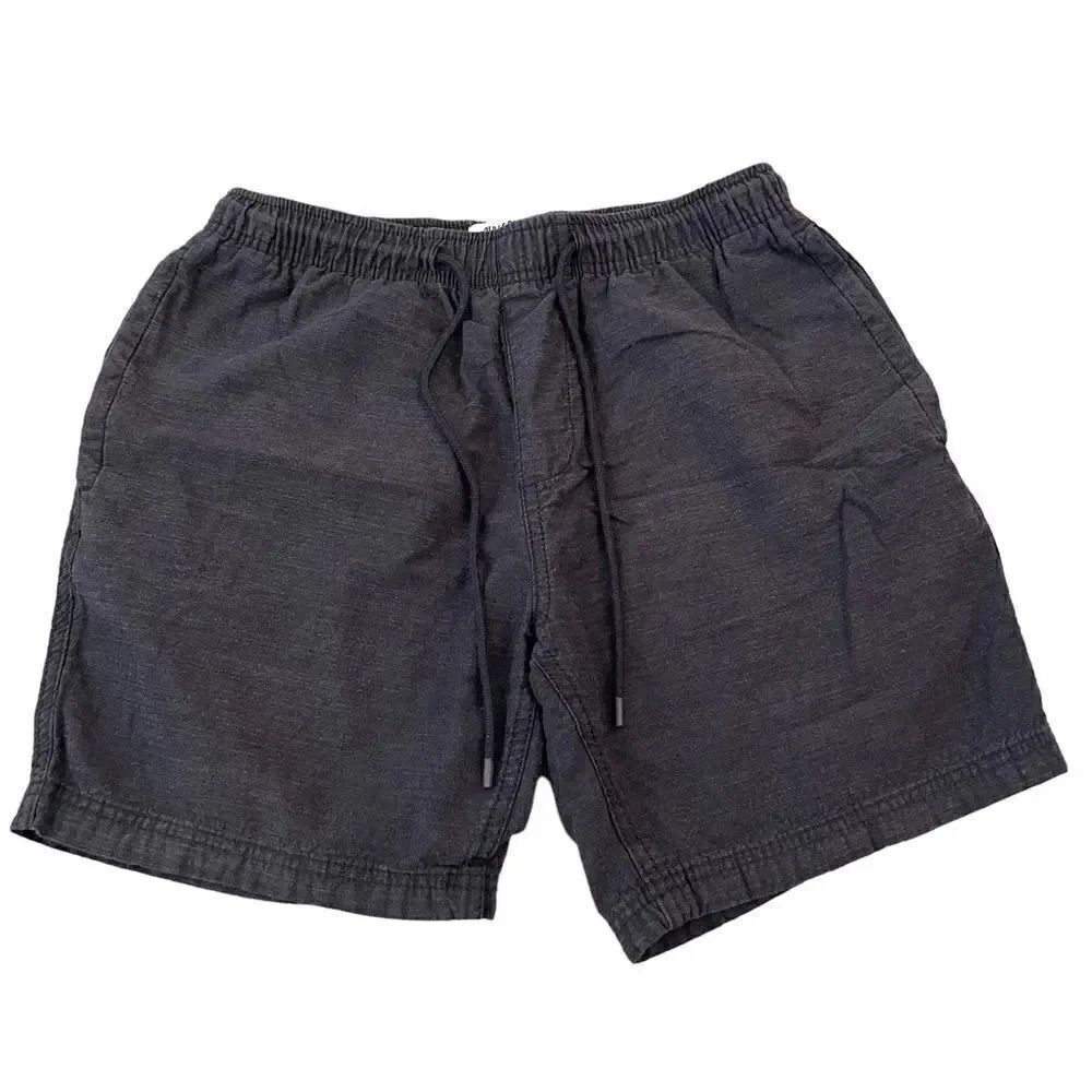 Pull & Bear Charcoal Cotton Side Pockets Elastic Drawstring Unisex SZ M